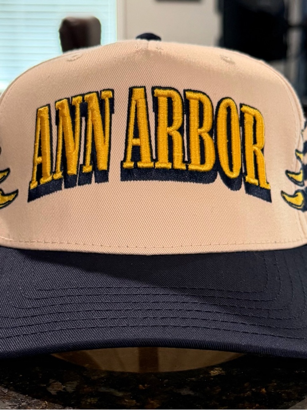 MICHIGAN Football Kiwiclo Limited Edition Ann Arbor Snapback Wolverines Hat Cap